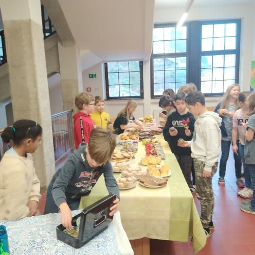 Spendenaktion Schuljause Klasse 3c 2023