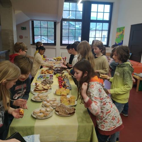 Spendenaktion Schuljause Klasse 3c 2023