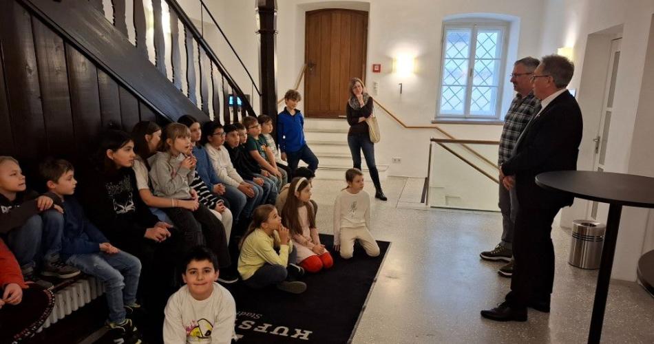 Besuch Rathaus 3b 2025