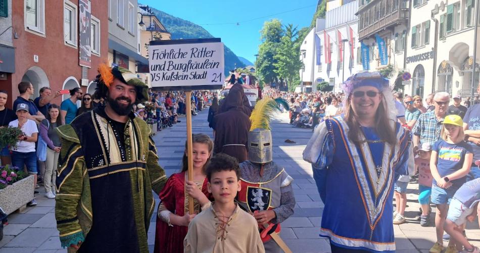 Ritterumzug VS Kufstein Stadt